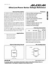 DataSheet MAX6129 pdf
